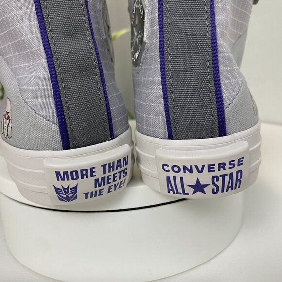 CONVERSE Chuck Taylor All Star Transformers Decepticons Special edition New - Picture 5 of 14